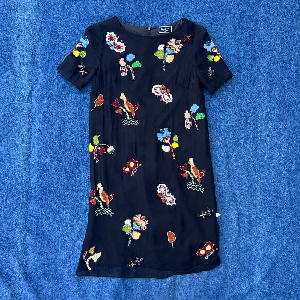 Diagram GRACE CONTINENTAL animal beaded dress